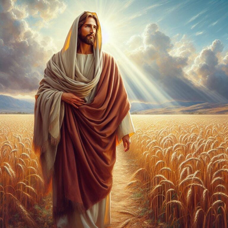 a cor da roupa de jesus
