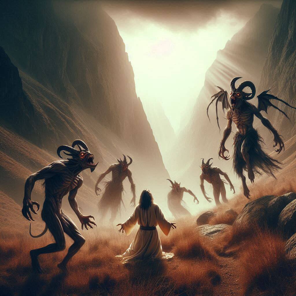 a tentação de jesus