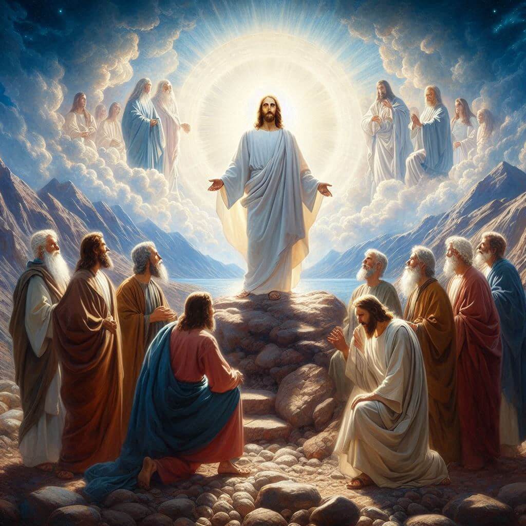 a transfiguração de jesus
