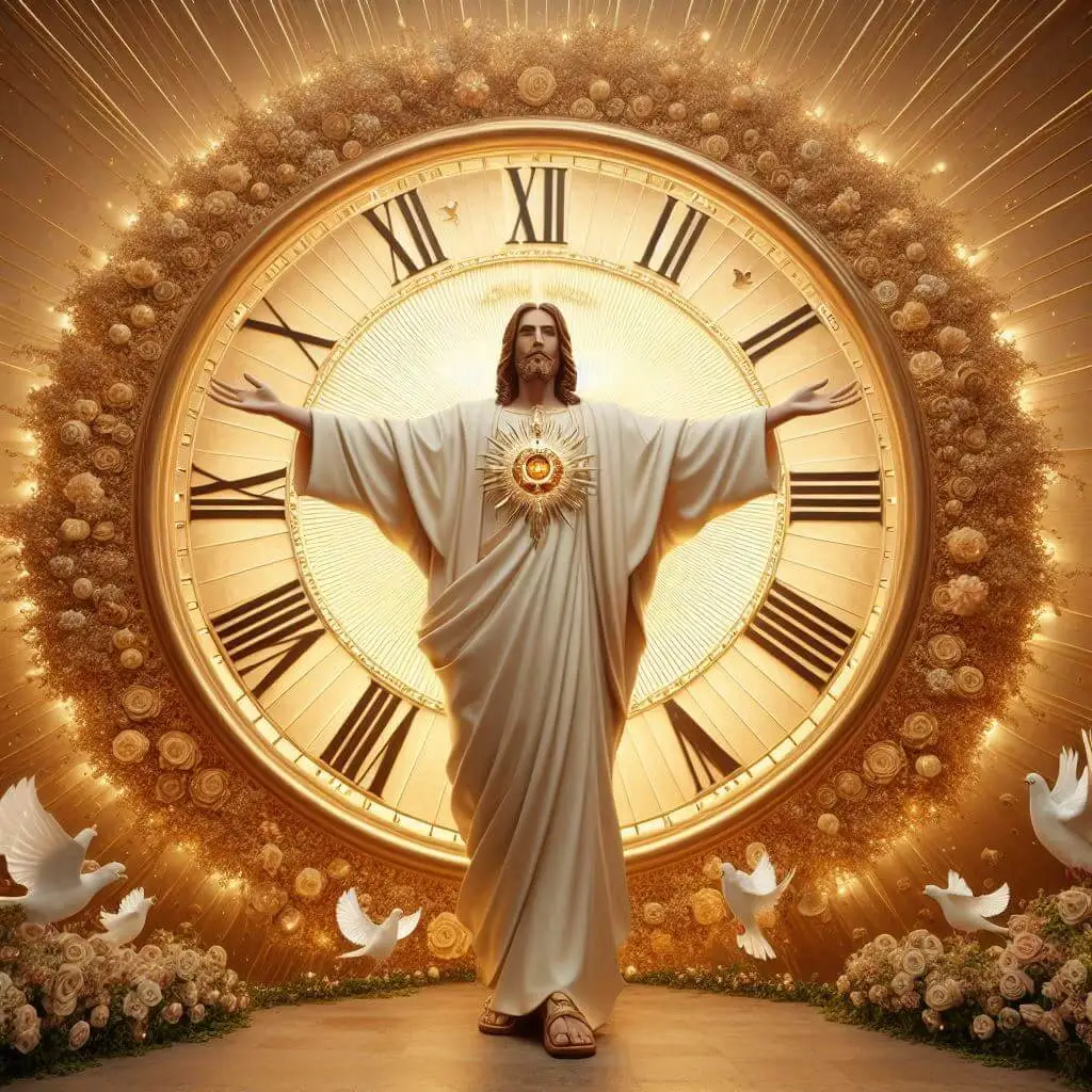 que horas jesus ressuscitou