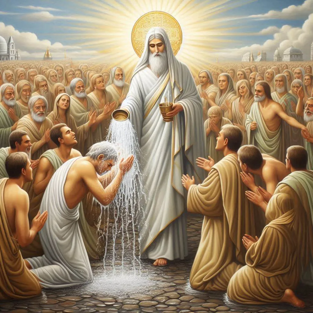 O que significa aspergir na bíblia