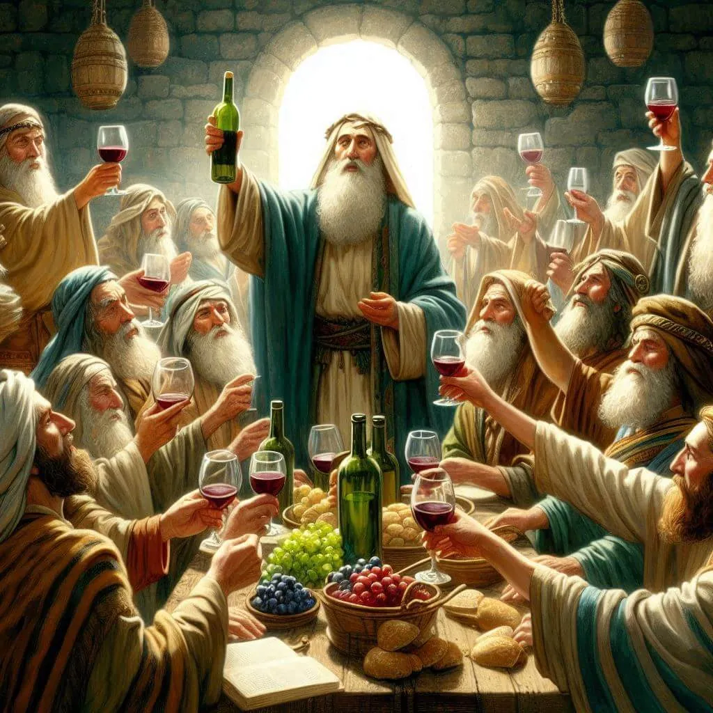 o que o vinho representa na bíblia