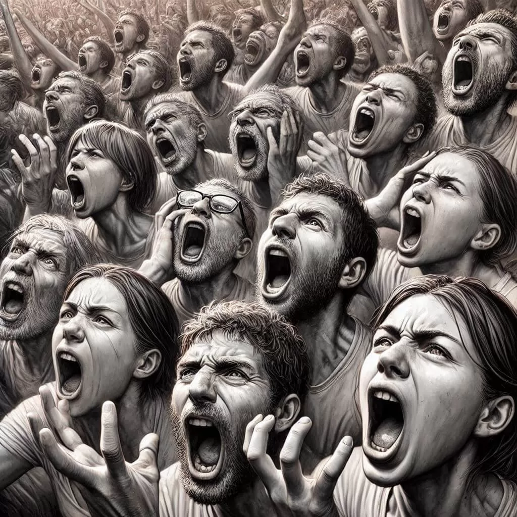 o que a Bíblia Diz Sobre Gritaria